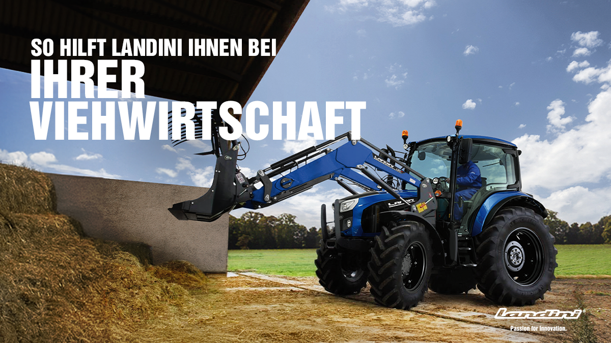 Wie Landini bei der viehwirtschaft unterstützt